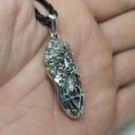 Серебряные подвески с символом Чернобога Серебряные подвески с символом Чернобога