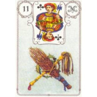 Значения карт Ленорман 11.МЕТЛА
